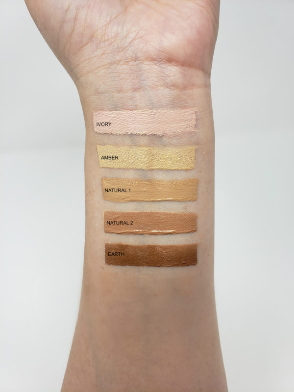 killer cover swatches full coverage concealer