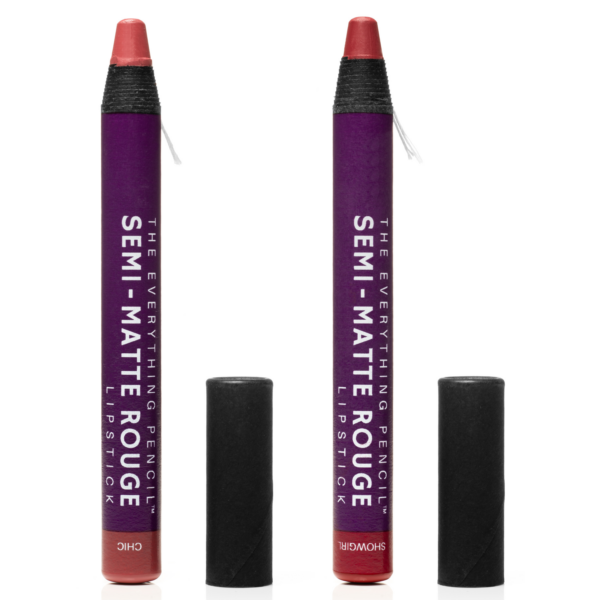 everything pencil SEMI MATTE ROUGE vegan biodegradable lipstick